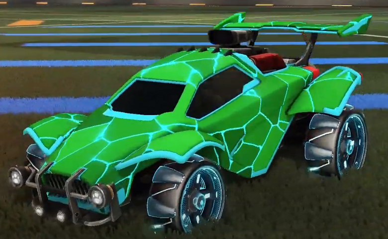 Rocket league Octane Sky Blue design with Zefram,Magma