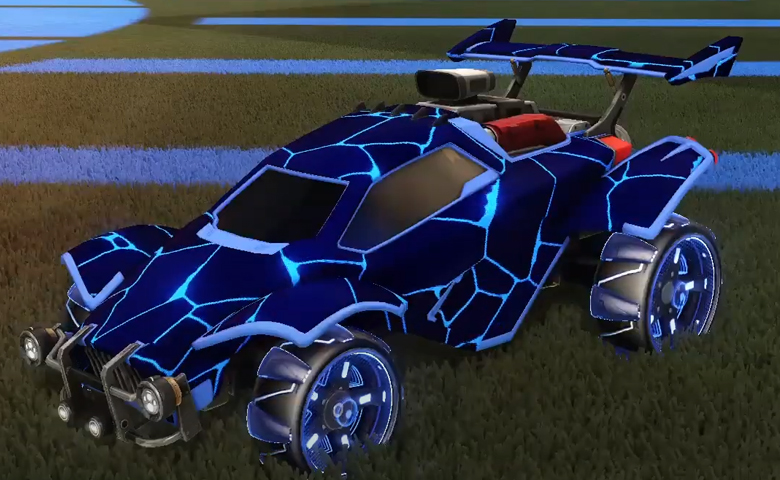 Rocket league Octane Cobalt design with Zefram,Magma