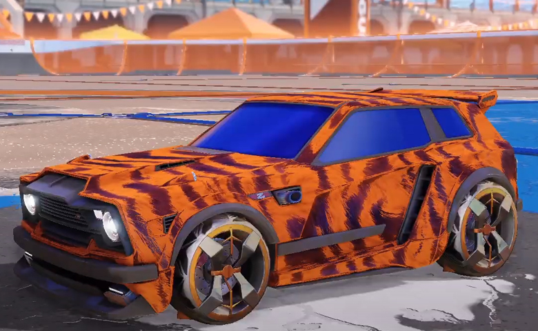 Rocket league Fennec design with Blender,Tora