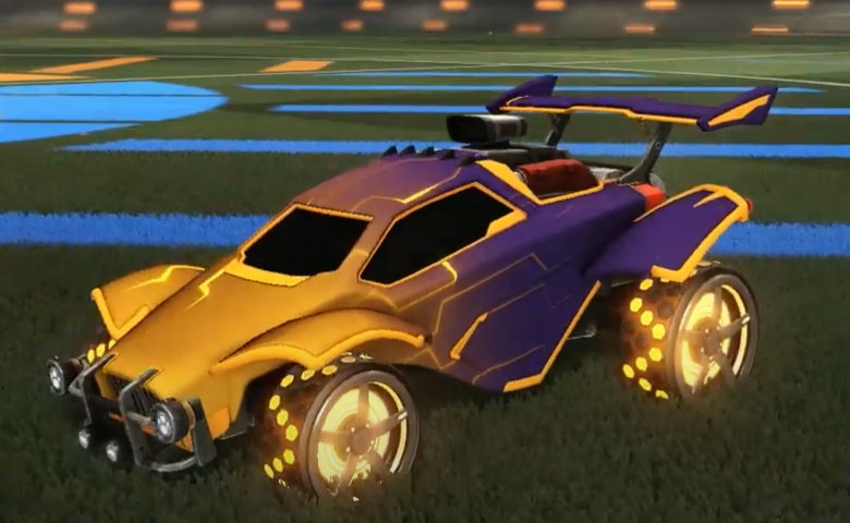 Rocket league Octane Orange design with Gripstride HX,Mainframe