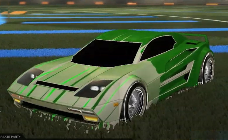 Rocket league Diestro Grey design with Troublemaker IV,Wet Paint