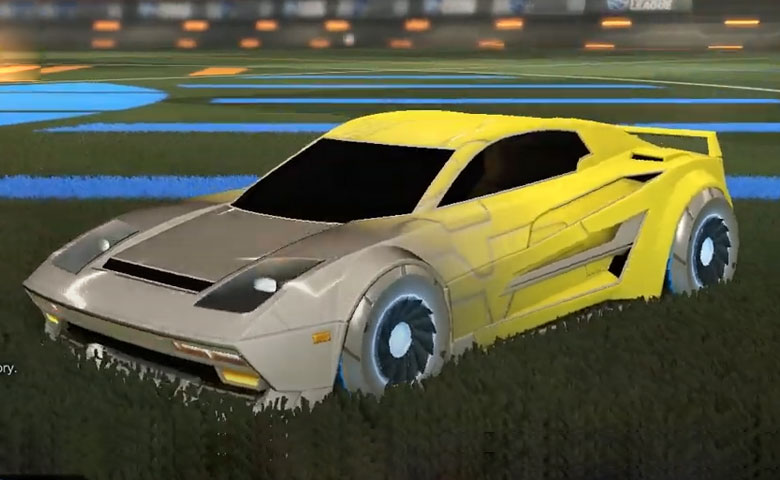 Rocket league Diestro Grey design with Asik,Mainframe