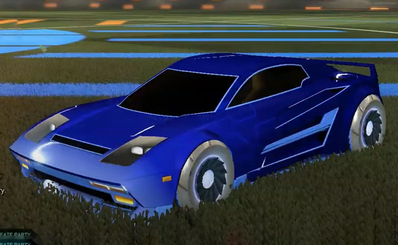 Rocket league Diestro Cobalt design with Asik,Mainframe