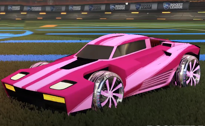 Rocket league Breakout Pink design with Emerald,Mainliner