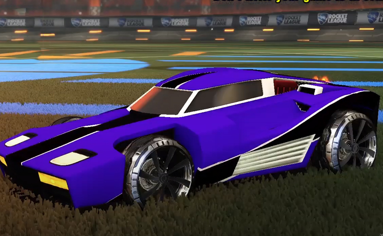 Rocket league Breakout Titanium White design with Emerald,Mainliner