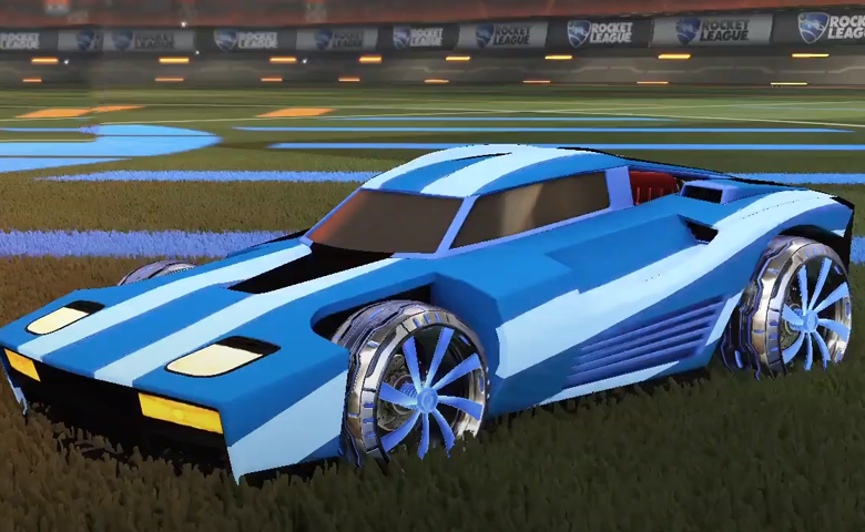 Rocket league Breakout Cobalt design with Emerald,Mainliner