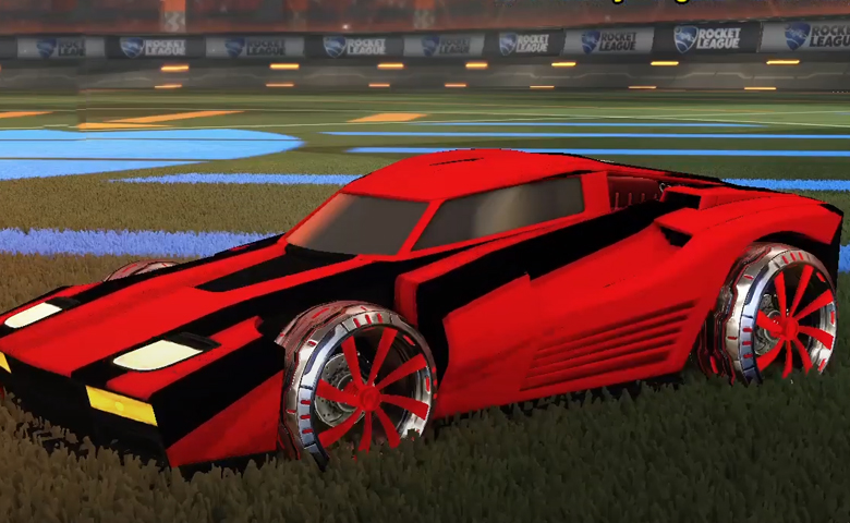 Rocket league Breakout Crimson design with Emerald,Mainliner