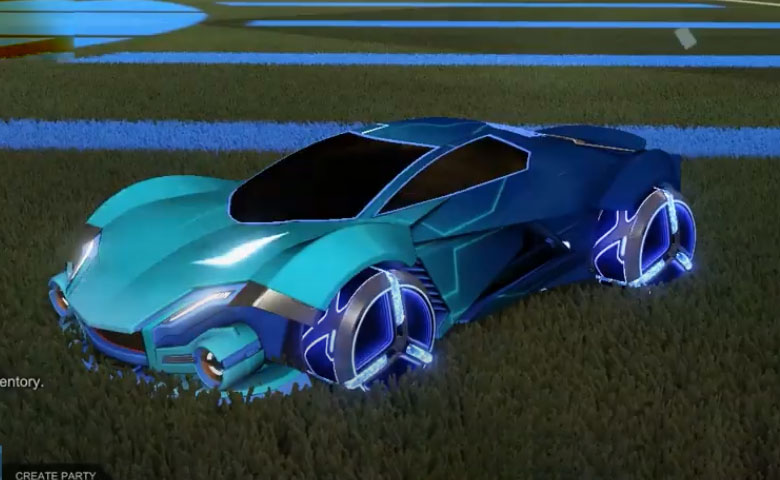 Rocket league Werewolf Cobalt design with Zowie,Mainframe