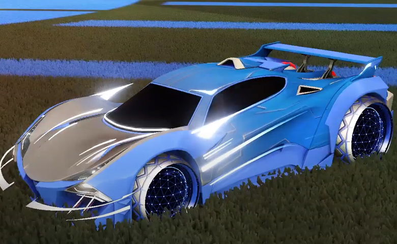 Rocket league Guardian GXT Cobalt design with Celestial II,Mainframe