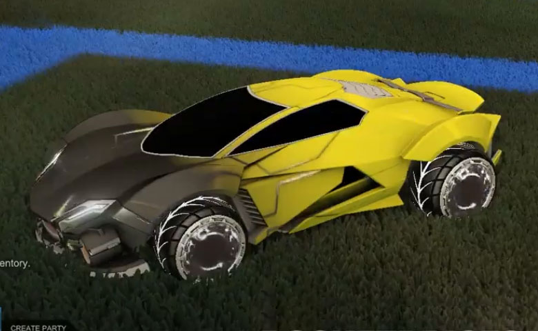 Rocket league Werewolf Grey design with Pyrrhos,Mainframe