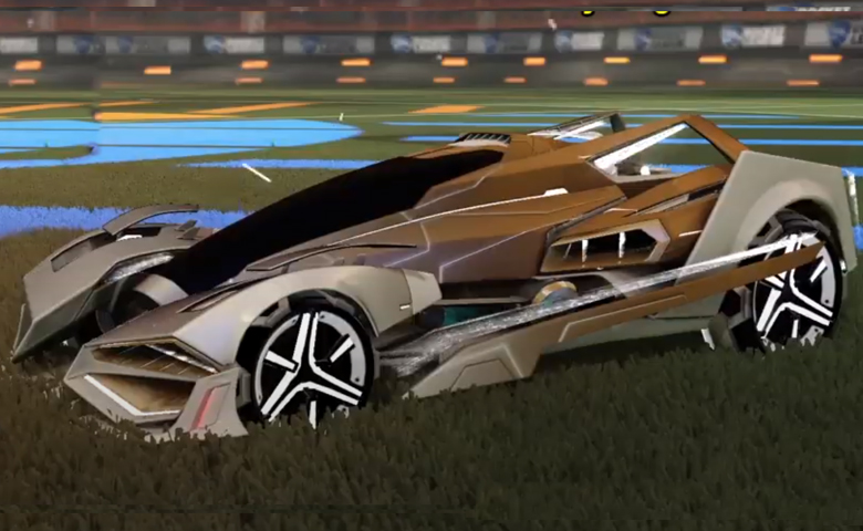 Rocket league Artemis GXT Grey design with Metalwork,Mainframe