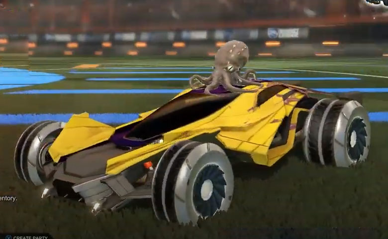 Rocket league Mantis design with Asik,Spectre,Octopus