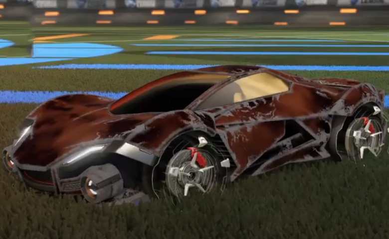 Rocket league Werewolf design with Galvan,Fire God