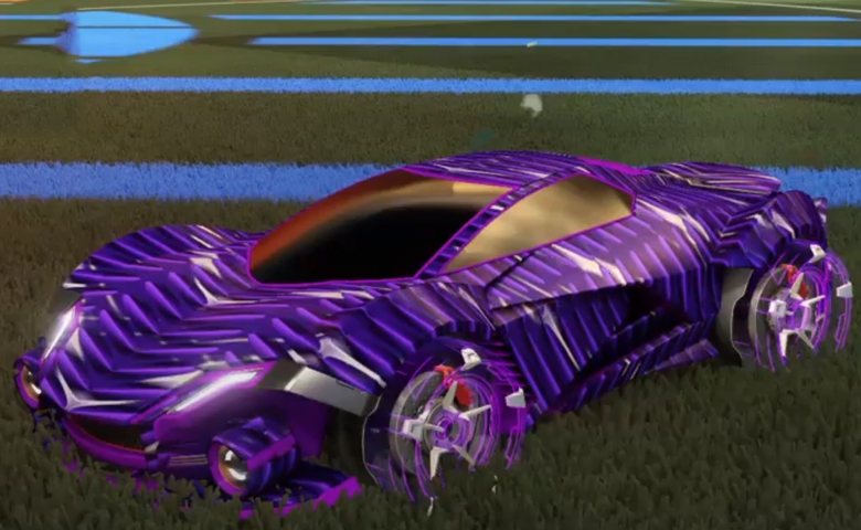 Rocket league Werewolf Purple design with Galvan,Intrudium