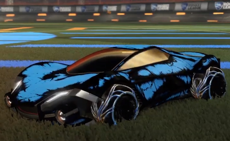 Rocket league Werewolf design with Ved-ava II,Biomass