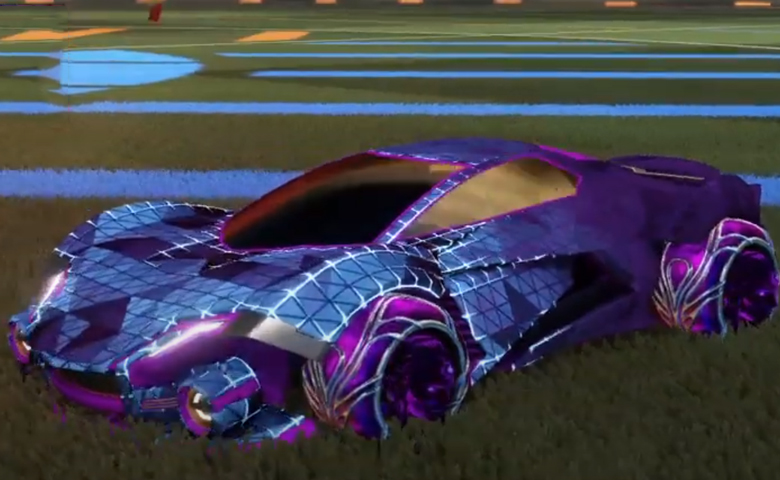 Rocket league Werewolf Purple design with Ved-ava II,Trigon