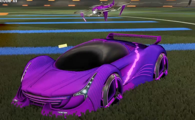 Rocket league Nimbus Purple design with Zowie,Future Shock,Drone III