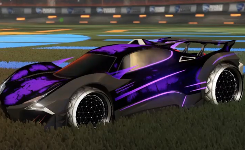 Rocket league Guardian GXT Black design with Celestial II,Biomass