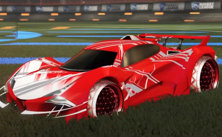 Rocket league Guardian GXT Crimson design with Celestial II,Slipstream