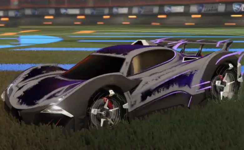 Rocket league Guardian GXT Black design with Galvan,Heatwave