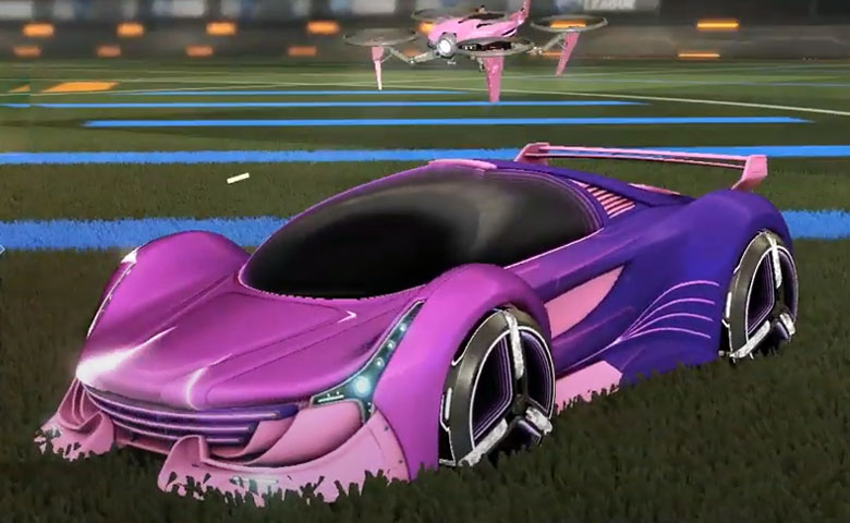 Rocket league Nimbus Pink design with Zowie,Mainframe,Drone III