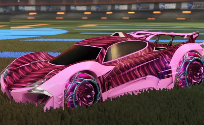 Rocket league Guardian GXT Pink design with Ved-ava II,Intrudium