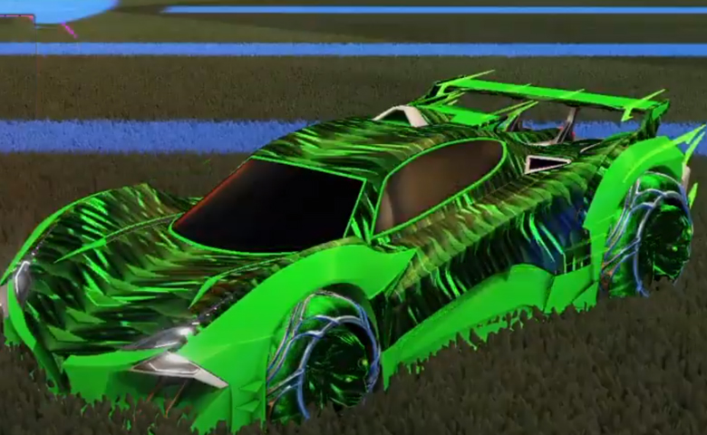 Rocket league Guardian GXT Forest Green design with Ved-ava II,Intrudium