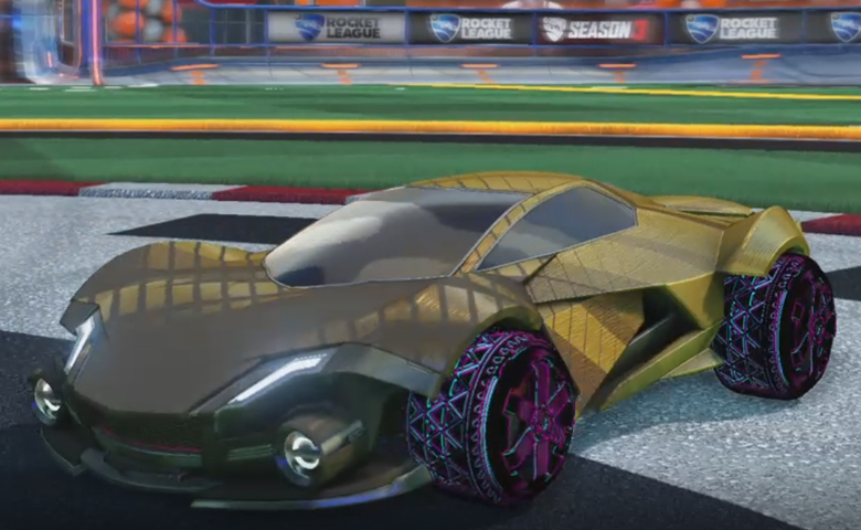 Rocket league Werewolf design with Traction:Hatch,20XX