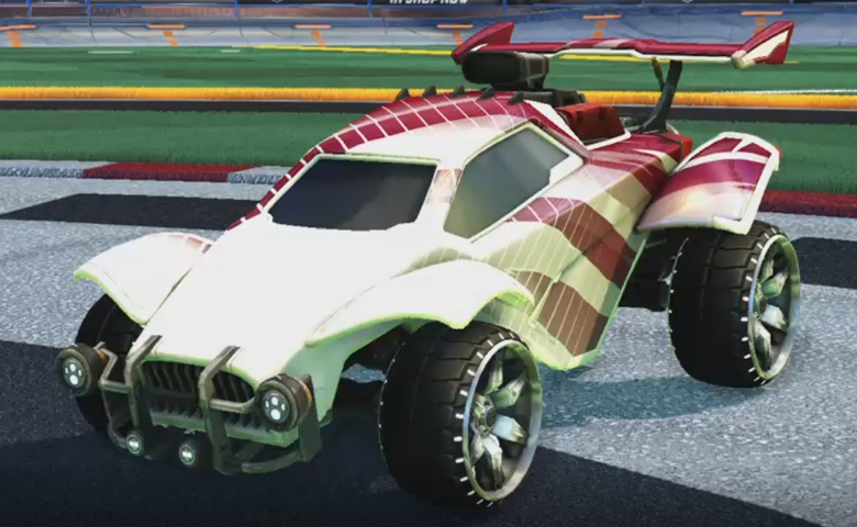 Rocket league Octane Titanium White design with Maxle-PA,20XX