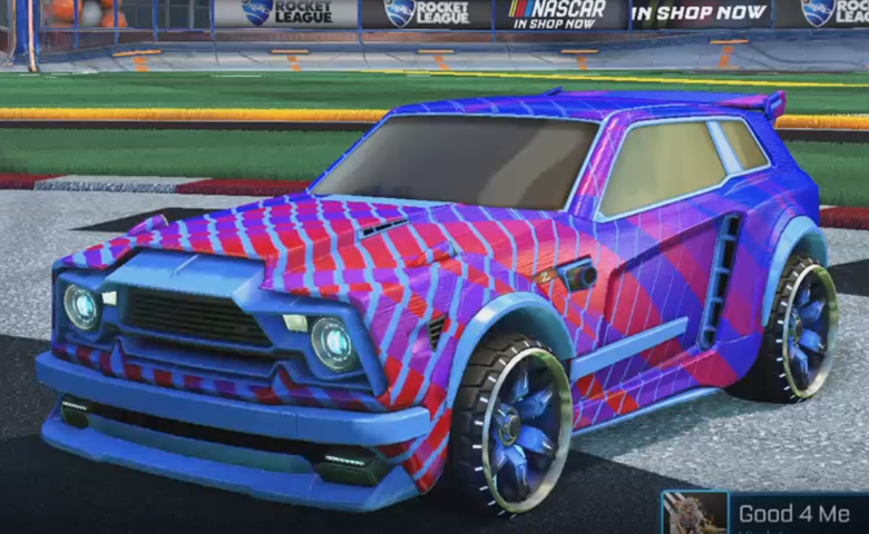 Rocket league Fennec Cobalt design with Maxle-PA,20XX