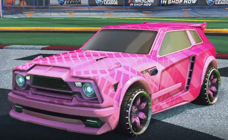 Rocket league Fennec Pink design with Maxle-PA,20XX