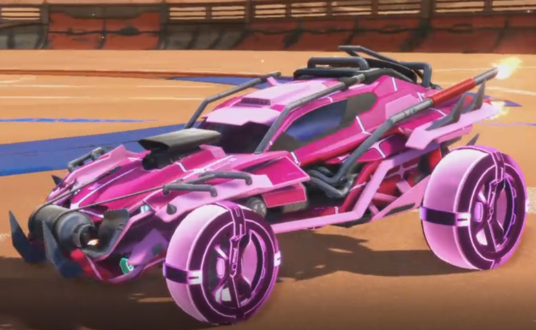 Rocket league Outlaw GXT Pink design with Gadabout: Inverted,Vaticinator