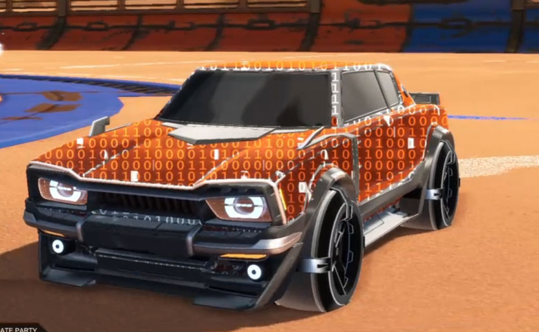 Rocket league Dingo design with Gadabout: Inverted,Encryption