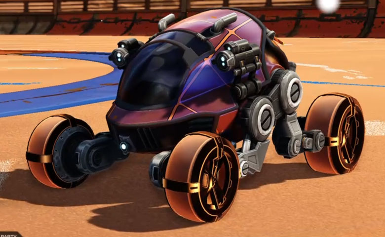 Rocket league Scarab design with Gadabout: Inverted,Vaticinator