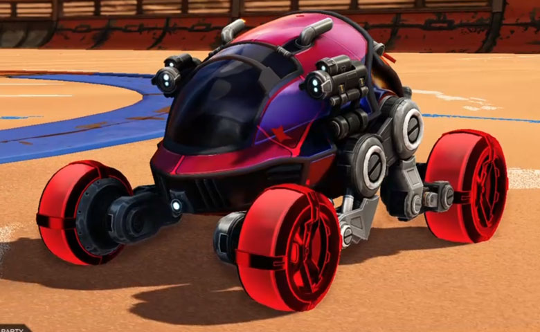 Rocket league Scarab design with Gadabout: Inverted,Vaticinator