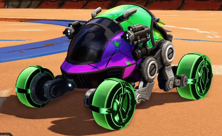 Rocket league Scarab design with Gadabout: Inverted,Vaticinator