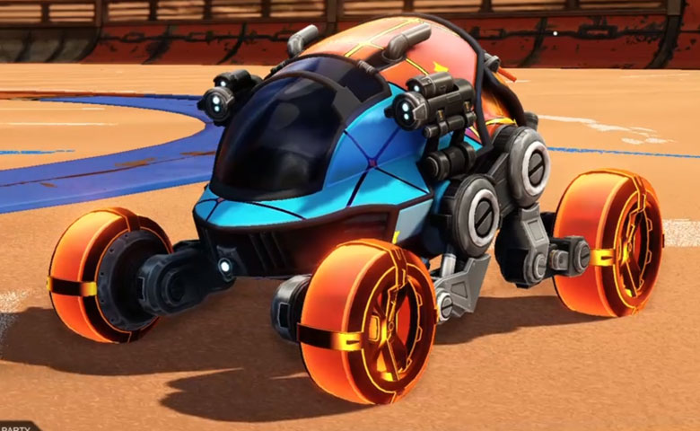 Rocket league Scarab design with Gadabout: Inverted,Vaticinator