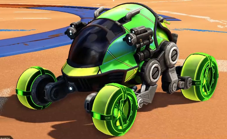 Rocket league Scarab design with Gadabout: Inverted,Vaticinator