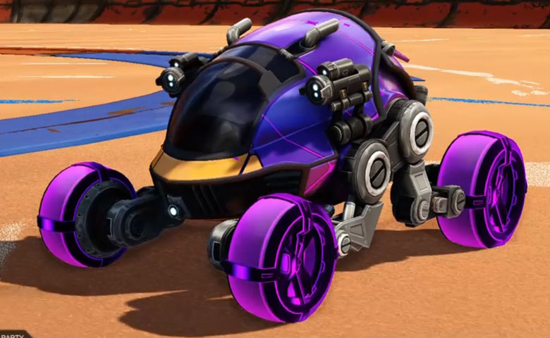 Rocket league Scarab design with Gadabout: Inverted,Vaticinator