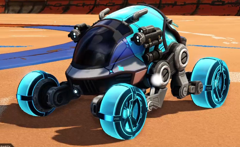 Rocket league Scarab design with Gadabout: Inverted,Vaticinator