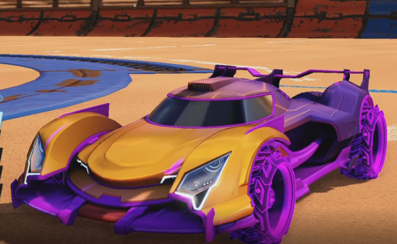 Rocket league Centio Purple design with Ruinator:Inverted,Mainframe