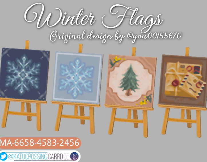 acnh winter design codes 4-2