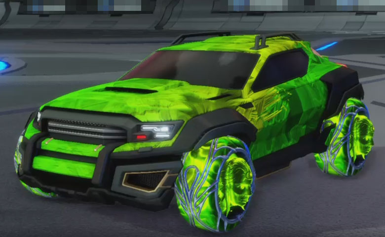 Rocket league Jackal design with Ved-ava II,Stride Tide