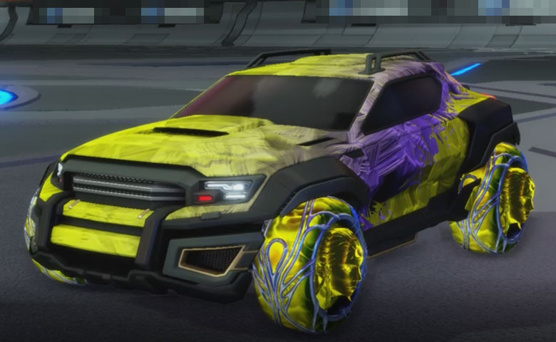 Rocket league Jackal design with Ved-ava II,Stride Tide