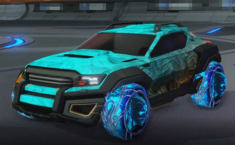 Rocket league Jackal design with Ved-ava II,Stride Tide