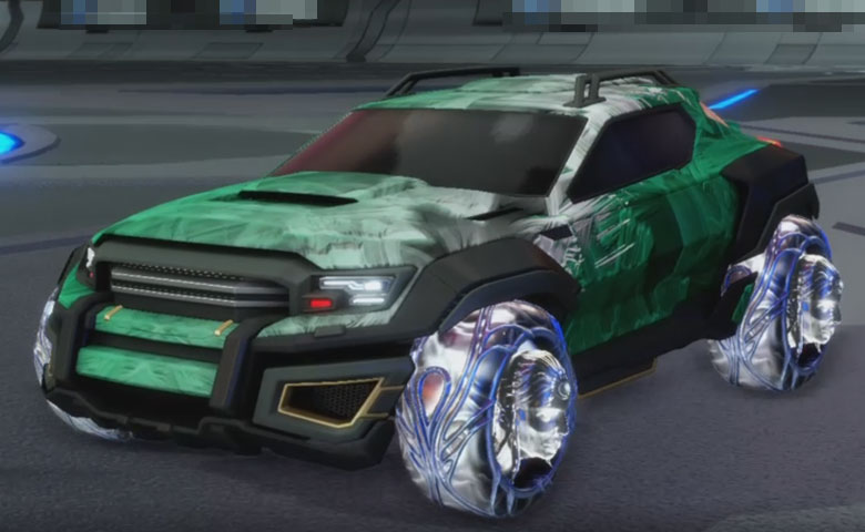 Rocket league Jackal design with Ved-ava II,Stride Tide