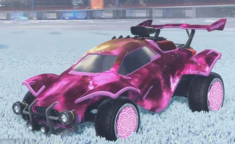 Rocket league Octane Pink design with Zomba,Interstellar