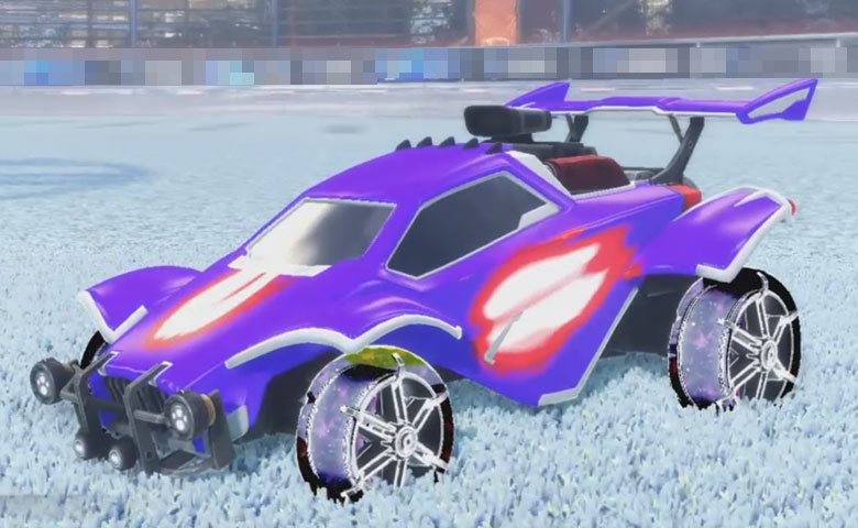 Rocket league Octane Titanium White design with Jak'd: Obverse,Meteoroid