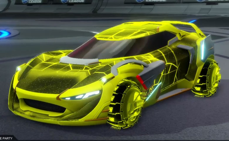 Rocket league Nexus SC Saffron design with Enjin: Roasted,Neural Network