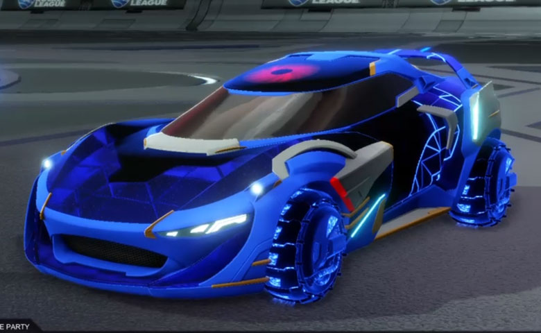 Rocket league Nexus SC Cobalt design with Enjin: Roasted,Neural Network